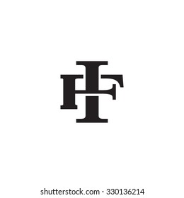 letter F and I monogram logo