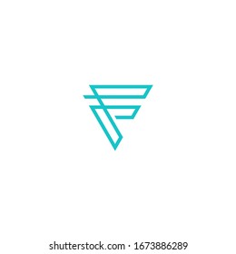 la letra simple y moderna del logotipo F