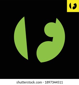 Letter F monogramm Rundlogodesign im Stil der Kugel-Kunst. Circle Vektorlogo in EPS 8.