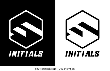 Vector de logotipo de montaña de la letra F con archivo de formato eps.