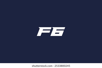 letter f and number 6 logo icon design vector design template inspiration