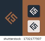 Letter F S logo design. creative minimal monochrome monogram symbol. Universal elegant vector emblem. Premium business logotype. Graphic alphabet symbol for corporate identity