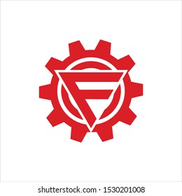 LETTER F IS THE SETTING OF THE LOGO ENVIRONMENT