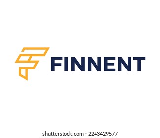 Letter F Simple Monogram Logo
