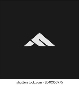 letter F, sport mountain design logo for your brand symbol.