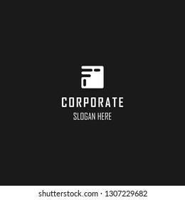 Letter F Square Abstract Creative Minimalist Business Logo