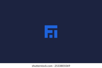 letra f quadrado logotipo ícone design vetor design modelo inspiração