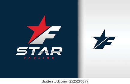der Buchstabe F-Stern-Logo