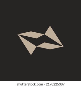 letter F storm logo. alphabet F electricity logo