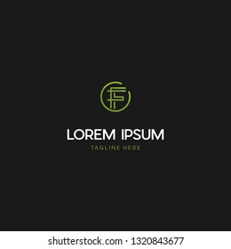 Letter F Stylish Creative Vector Logo Design