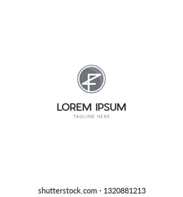 Letter F Stylish Creative Vector Logo Design