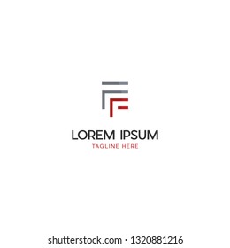 Letter F Stylish Creative Vector Logo Design