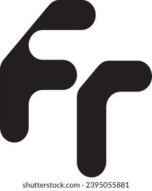 Letter F T Logo, Vektorgrafik