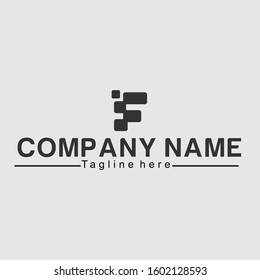 Letter F vector logo with a simple and elegant design without complicated, using the latest EPS illustration that is suitable for your business.
