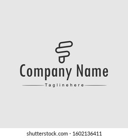 Letter F vector logo with a simple and elegant design without complicated, using the latest EPS illustration that is suitable for your business.
