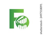 
Letter F vector logo template, Colorful Letter F logo, Financial Company Logo, Financial Institute Advisors Logo Design Template Vector Icon
