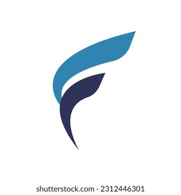 Letter F vector Logo Template illustration design