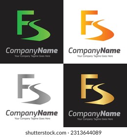 Letter F vector logo template, Colorful Letter F logo, Road highway transport Logo, logistic Logo Design roadmap way Template Vector Icon transportation
