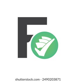 Buchstaben-F-Vektorgrafik-Logo-Vorlage, farbiges Buchstaben-F-Logo, Finanzunternehmen-Logo, Finanzinstitut-Berater-Logo Design-Vorlage-Vektorgrafik-Symbol