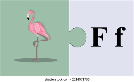 letter F word, letter f, alphabet puzzle, alphabet learning, learning for kids, early school for kids, education materials, ideas for games with kids. pictures for kids