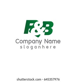 Letter F&B element logo design