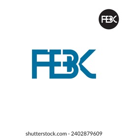 Letter FBK Monogram Logo Design