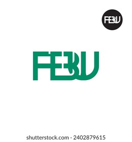Logo-Design des Briefes FBW Monogram