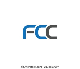 Letter FCC Logo Design Creative Idea Vector Symbol illustration.