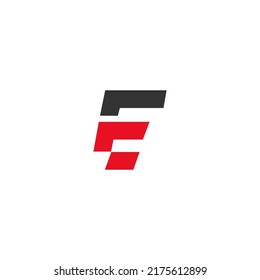 Vektor-Vektorsymbol der Letter FC-Logo-Vorlage 
