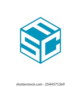 Letra FCS logo simple y elegante