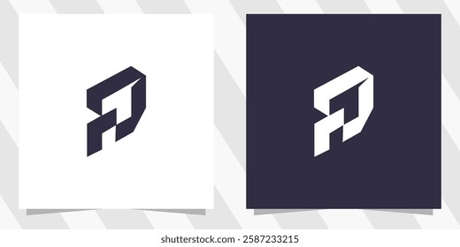 letter fd df logo design