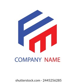 Letter FE Logo Creative Icon Design Concept Vector illustration.