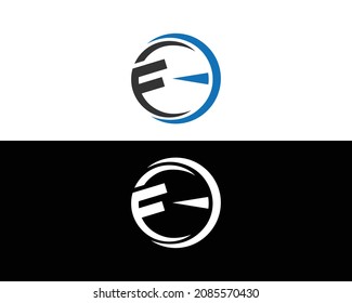 Letter FE Logo und Icon Design Moderne Symbol Vektorvorlage.	