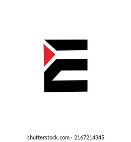 Letter Fe Monogram Logo Vector Stock Vector (Royalty Free) 2167214345 ...