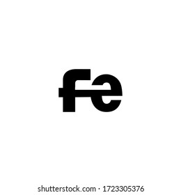 Letter FE New Logo Vector