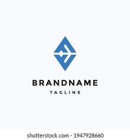 letter ff or ee logo vector design template
