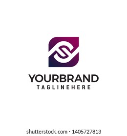 letter ff logo design concept template vector