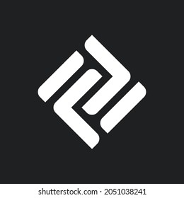Diseño del logotipo de la carta FF. Adecuado para cualquier negocio. Fácil de recordar, simple, diferente, único, profesional, limpio, poderoso y moderno. muy bien utilizado en todos los medios.
