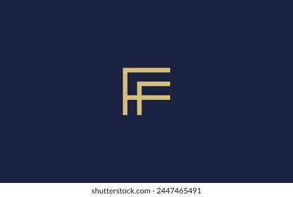 letter ff logo icon design vector design template inspiration