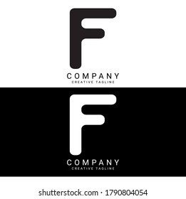 Letter F,FF logo icon design template elements - vector sign. Business card templates,classic, modern style EPS 10. black and white color .