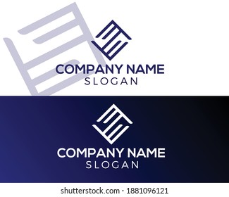 Letra F-TF-T vector de diseño de logotipo