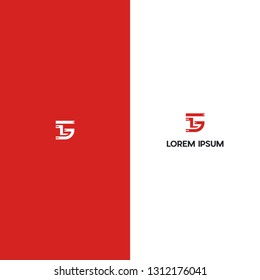Letter FG Abstract Creative Modern Business Monogram Logo