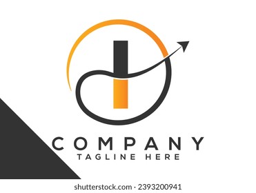 Letter I Finance Logo Design Vector Template. Marketing And Financial Business Logo.