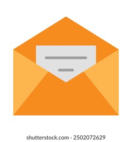 Letter Flat Icon Design For Personal nad Commercial Use
