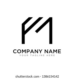 Letter FM Elegant Logo Design