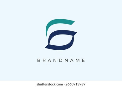 Letter FO logo design vector template.