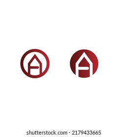 letter and font a, logo a, design, identity