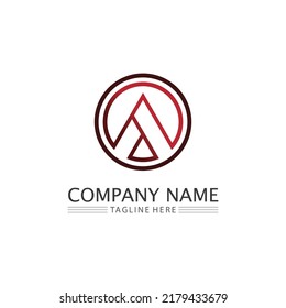 letter and font a, logo a, design, identity