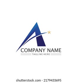 letra y letra a, logotipo a, diseño, identidad