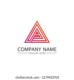 letter and font a, logo a, design, identity